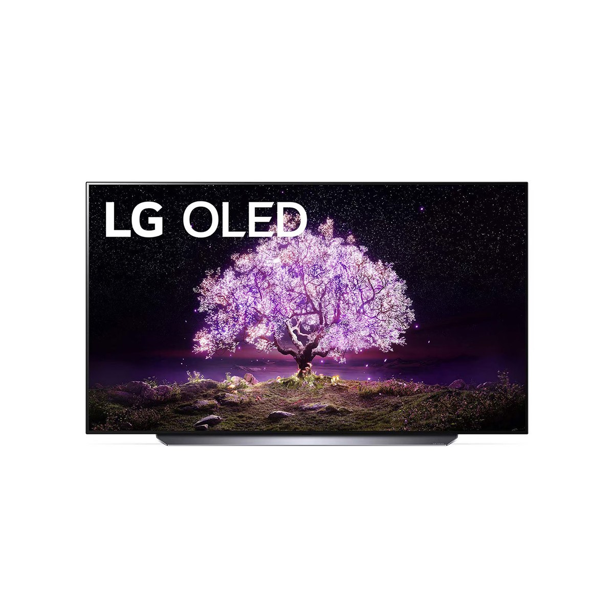 LG OLED TV 55 Inch C1 Series, Cinema Screen Design 4K Cinema HDR WebOS Smart AI ThinQ Pixel Dimming