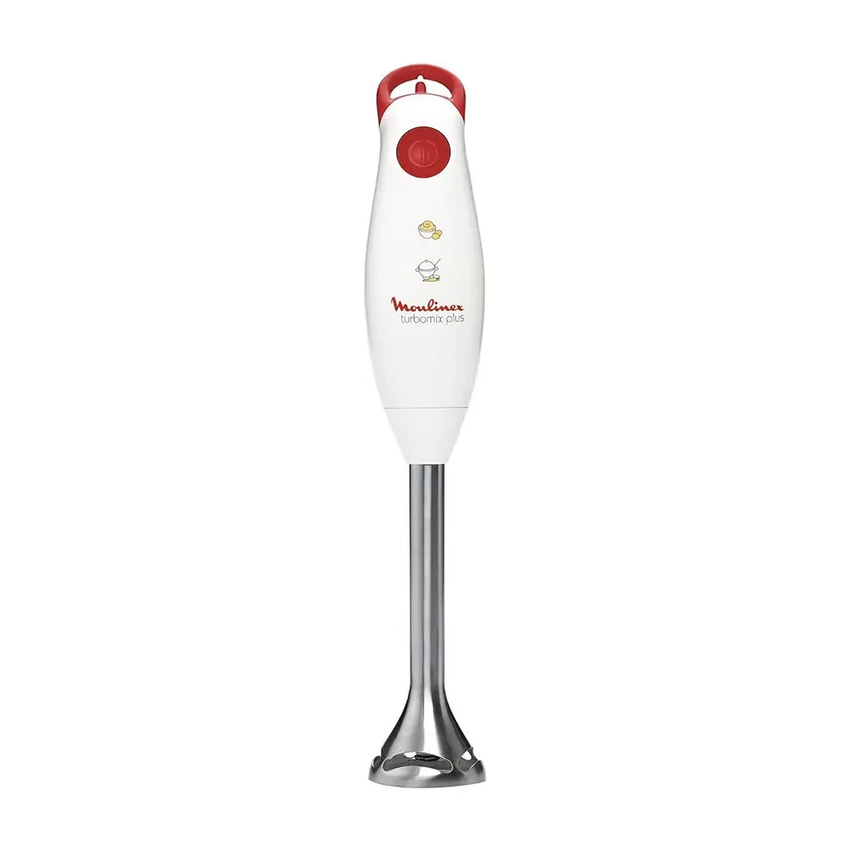 Moulinex Turbomix Plus Hand Blender - 350 W, 2 Blades, Stainless Steel