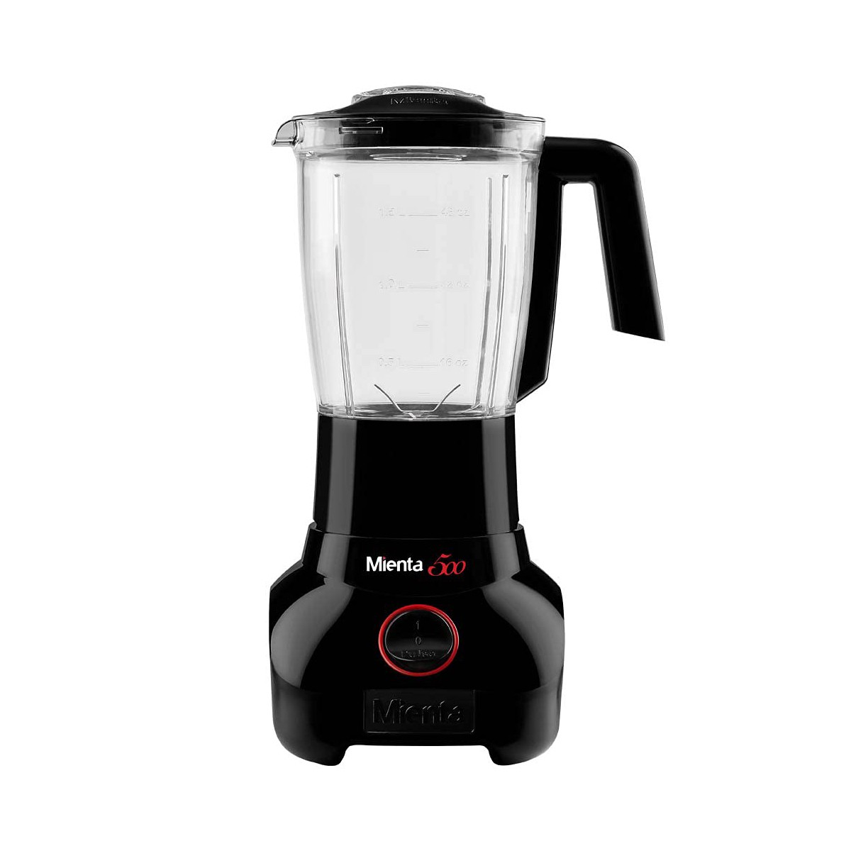 MIENTA BLENDER 500 W WITH GRINDER AND GRATER BLACK BL1251B