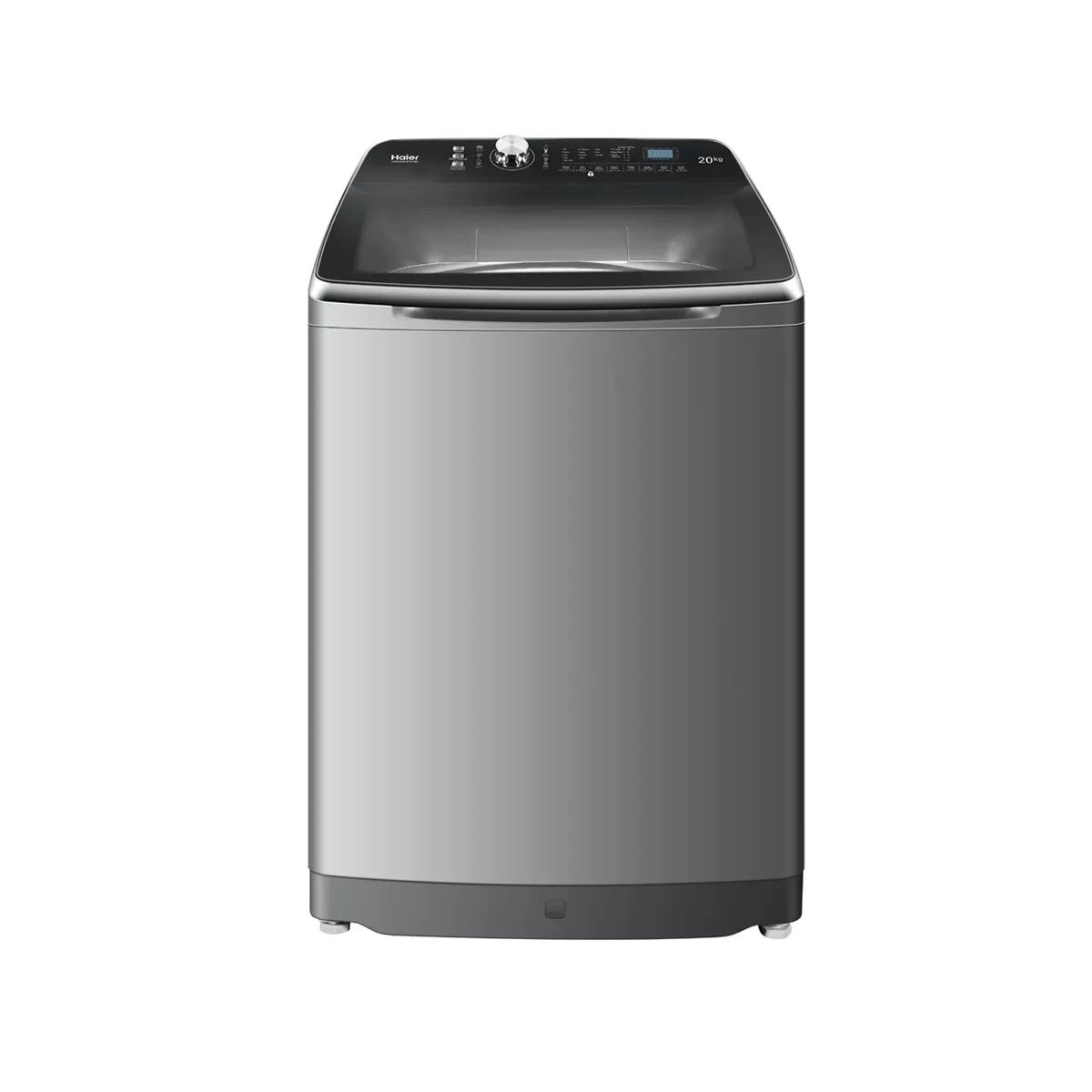 Haier Top Load Automatic Washing Machine, 20 KG, Silver- HWM200-1678S