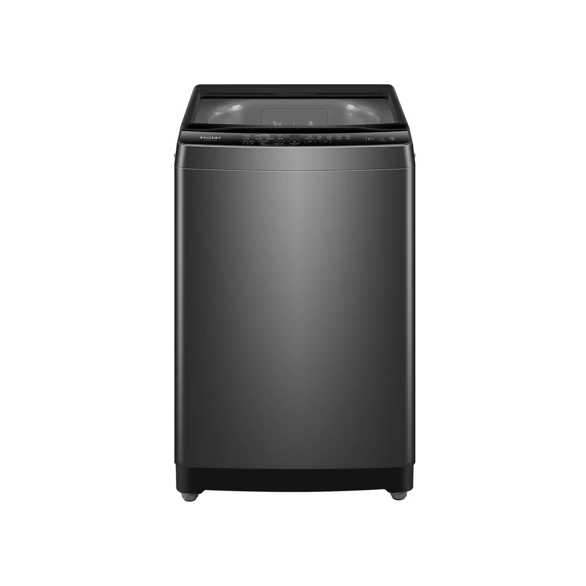 Haier Washing Machine Top Load 10kg 8 Programs Silver