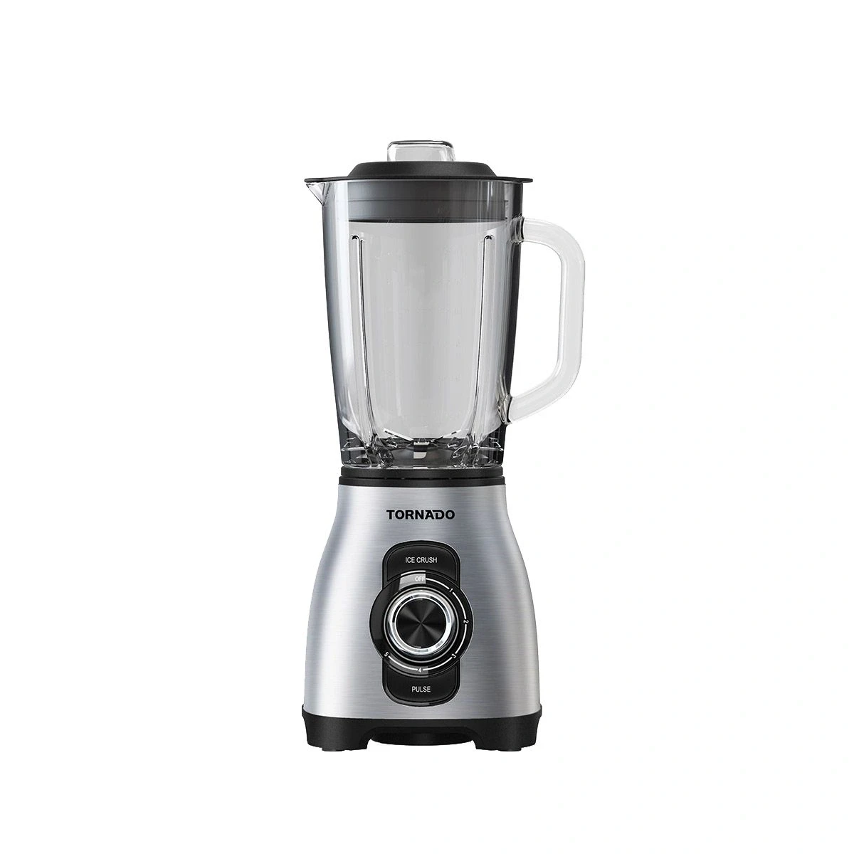 TORNADO Electric Blender 800 Watt, 1.75 Liter, 5 Speeds, Silver BL-800T