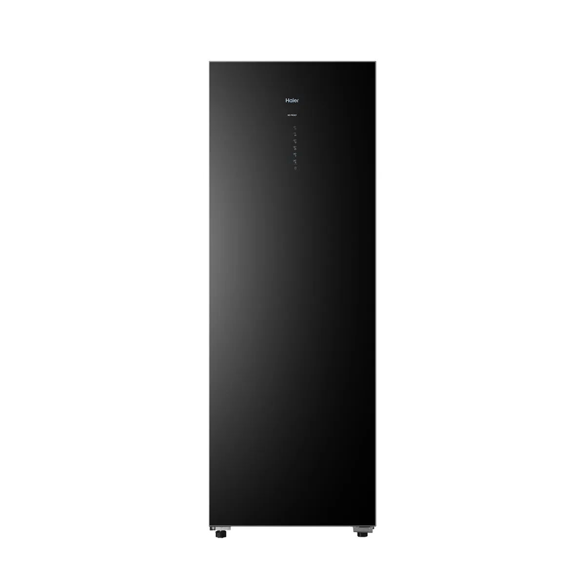 Haier Freezer 226 Liters 6 Drawers Digital Black Glass