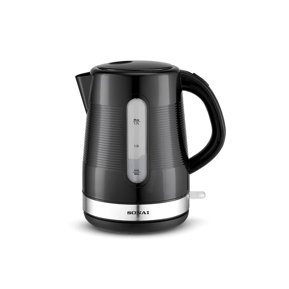 Sonai Kettle SH -3888, Black Color, 2200 Watt , 1.7 L
