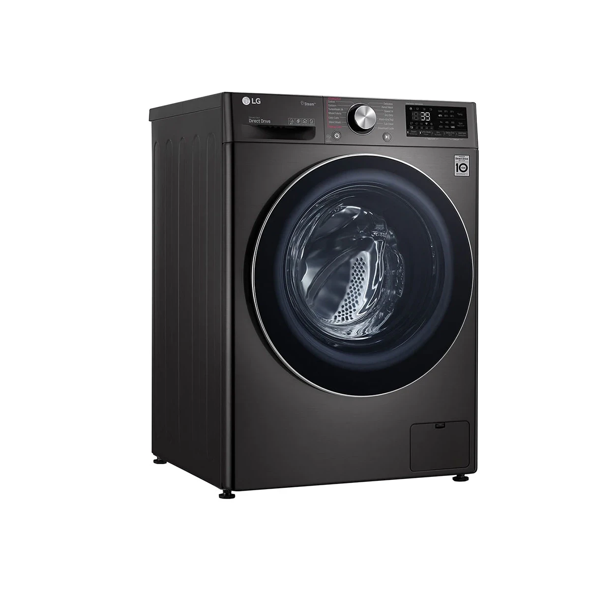 LG - Washing Machine 9 Kg/ 5 Kg Dryer​, with AI DD technology Black Steel