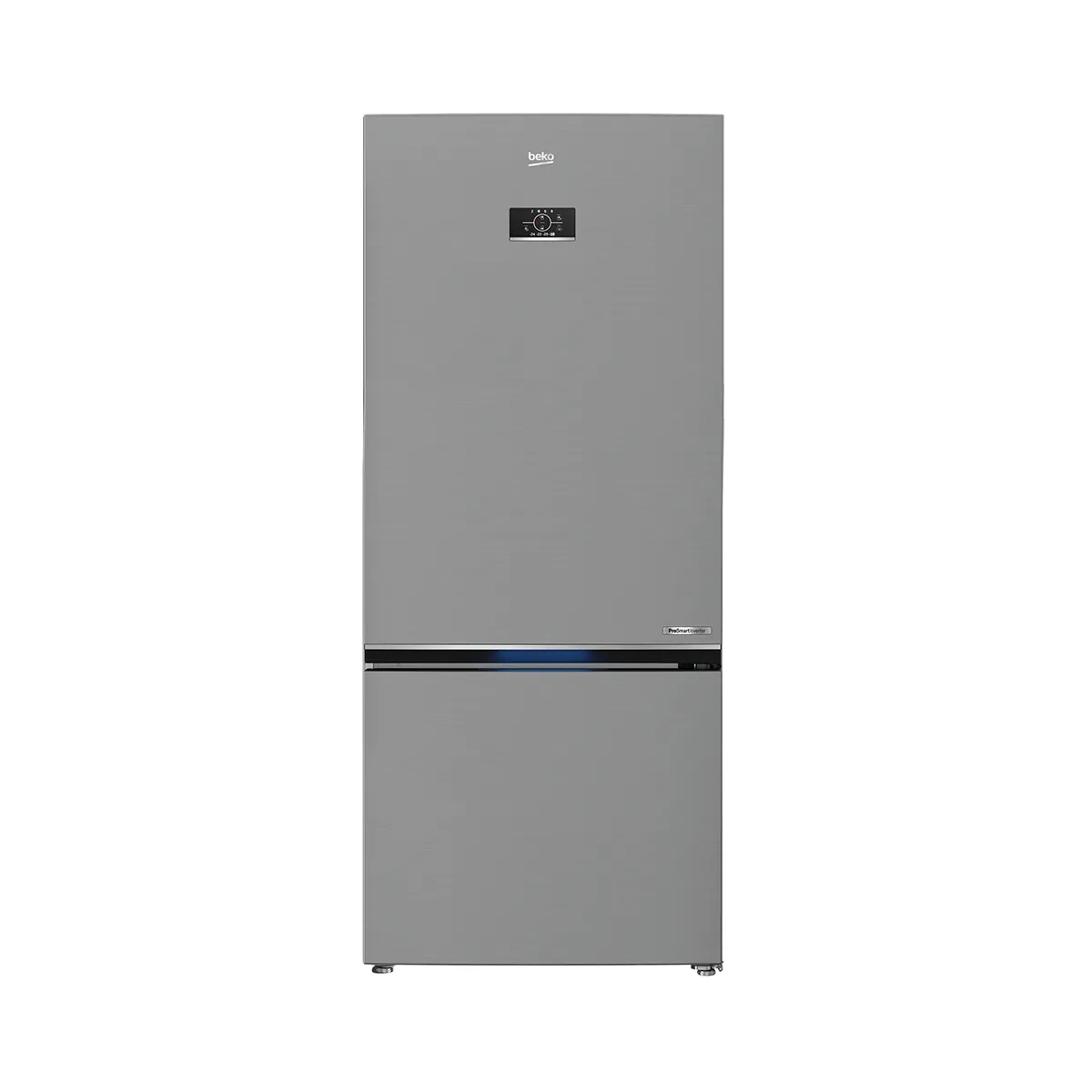 Beko 2 Door - 590 lt -net 509 LT -silver- Nofrost -ProSmart Inverter  - Digital Touch - Aeroflow - (Combi) - HF