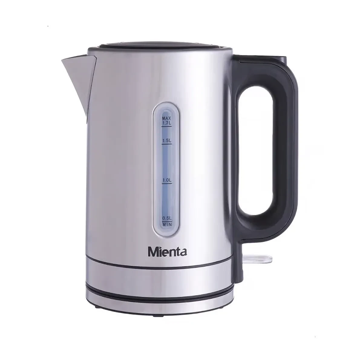 Mienta Electric Kettle, 1.7 Litres, 2150 Watt, Stainless Steel - EK20920A