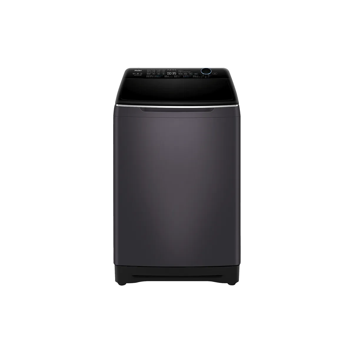 Haier Washing Machine Top Load 13 KG Digital Hydraulic Door Dark Silver