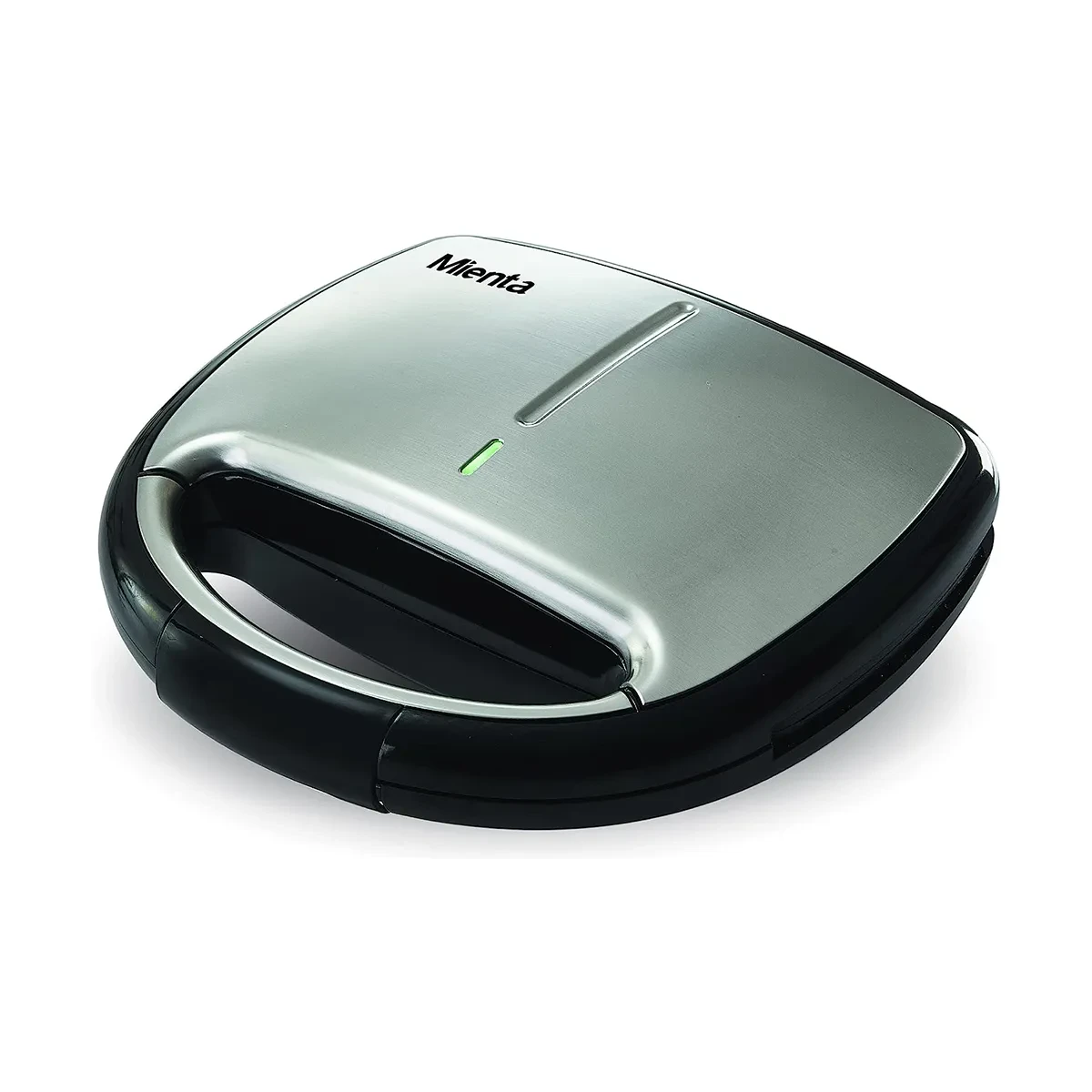 Mienta Sandwich Maker, 750 Watt, Stainless Steel - SM27509A