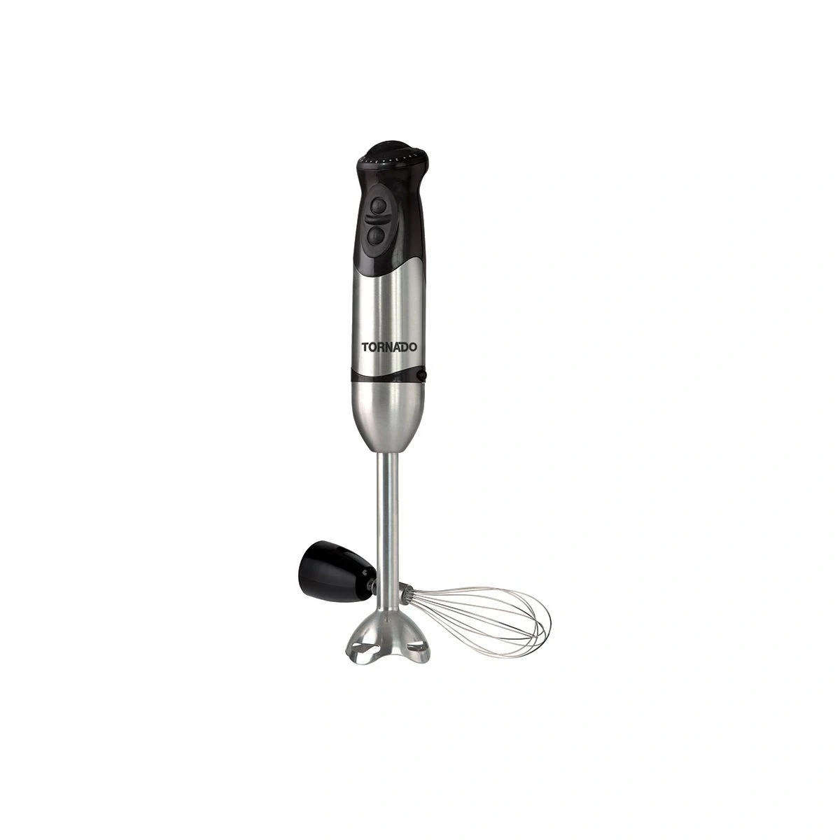 TORNADO Hand Blender 400 Watt, Chopper, Whisk, Black HB-400