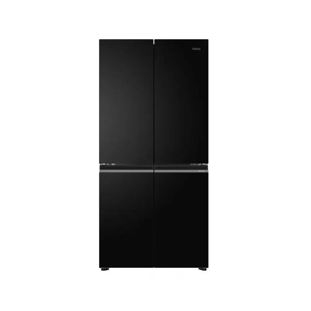 Haier Refrigerator, 4 Doors, 504 Liters, No Frost, Black, Digital, Inverter, Bottom Freezer