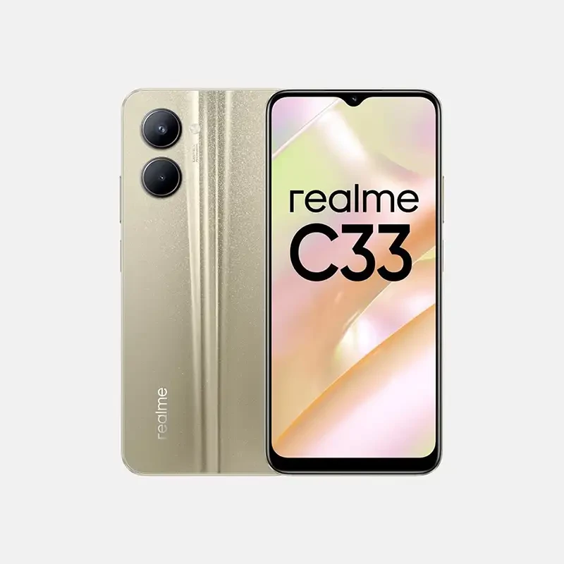 Realme C33- 64+4GB Gold