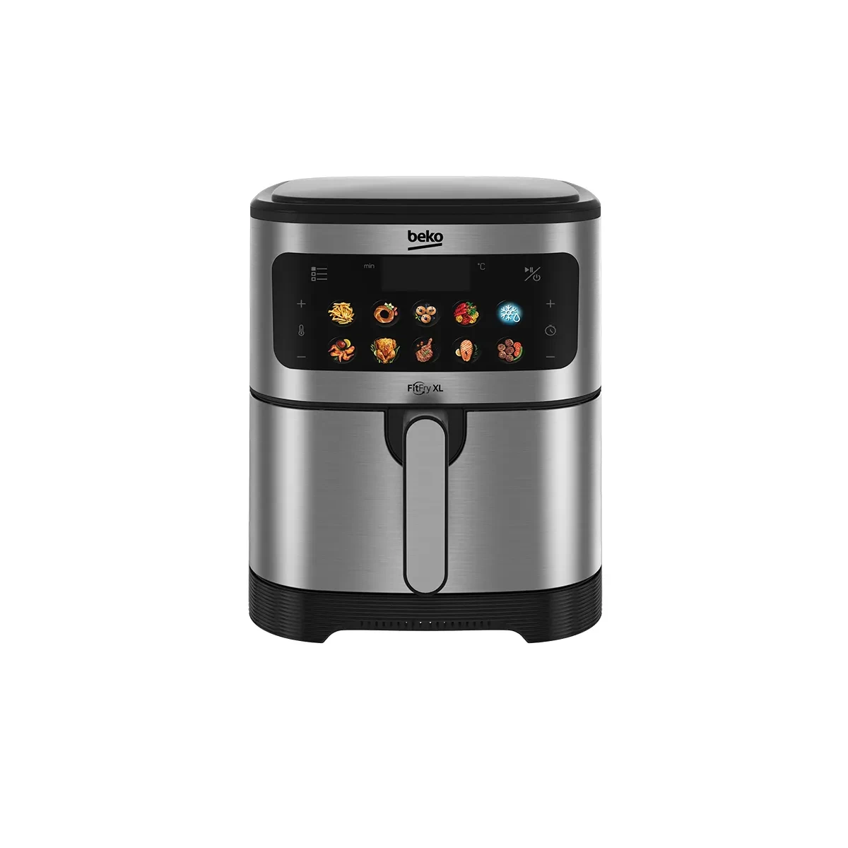 Beko Air Fryer, 6.8L Capacity, 10 Automatic Cooking Programs, Non-stick Coating, Indoor Kitchen Use, 1875W