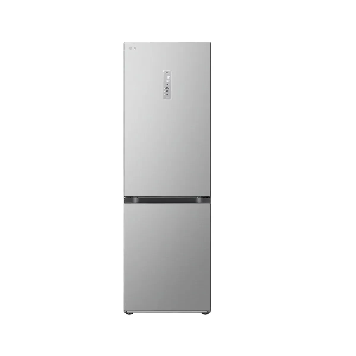 LG-341L-Refrigerator_BF 2Door_Door cooling_Smart inverter_Linear cooling_E-Micom_Prime silver  (GW-B489FM6W) 
