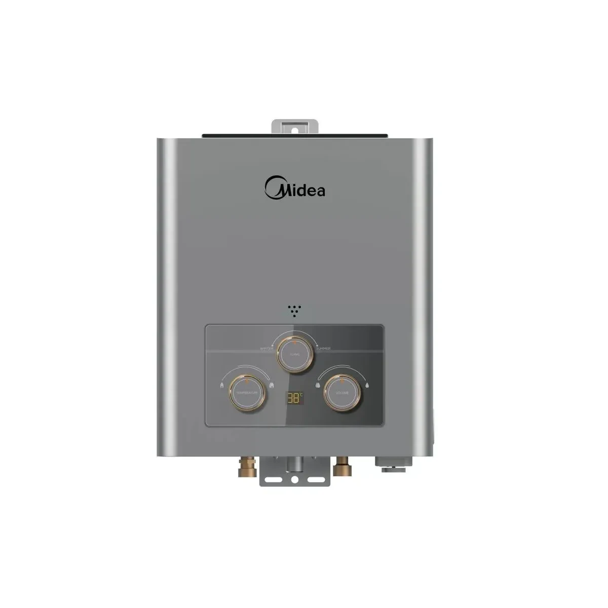 Midea Digital Gas Water Heater, 6 Liter, White GTIN-6221284000942