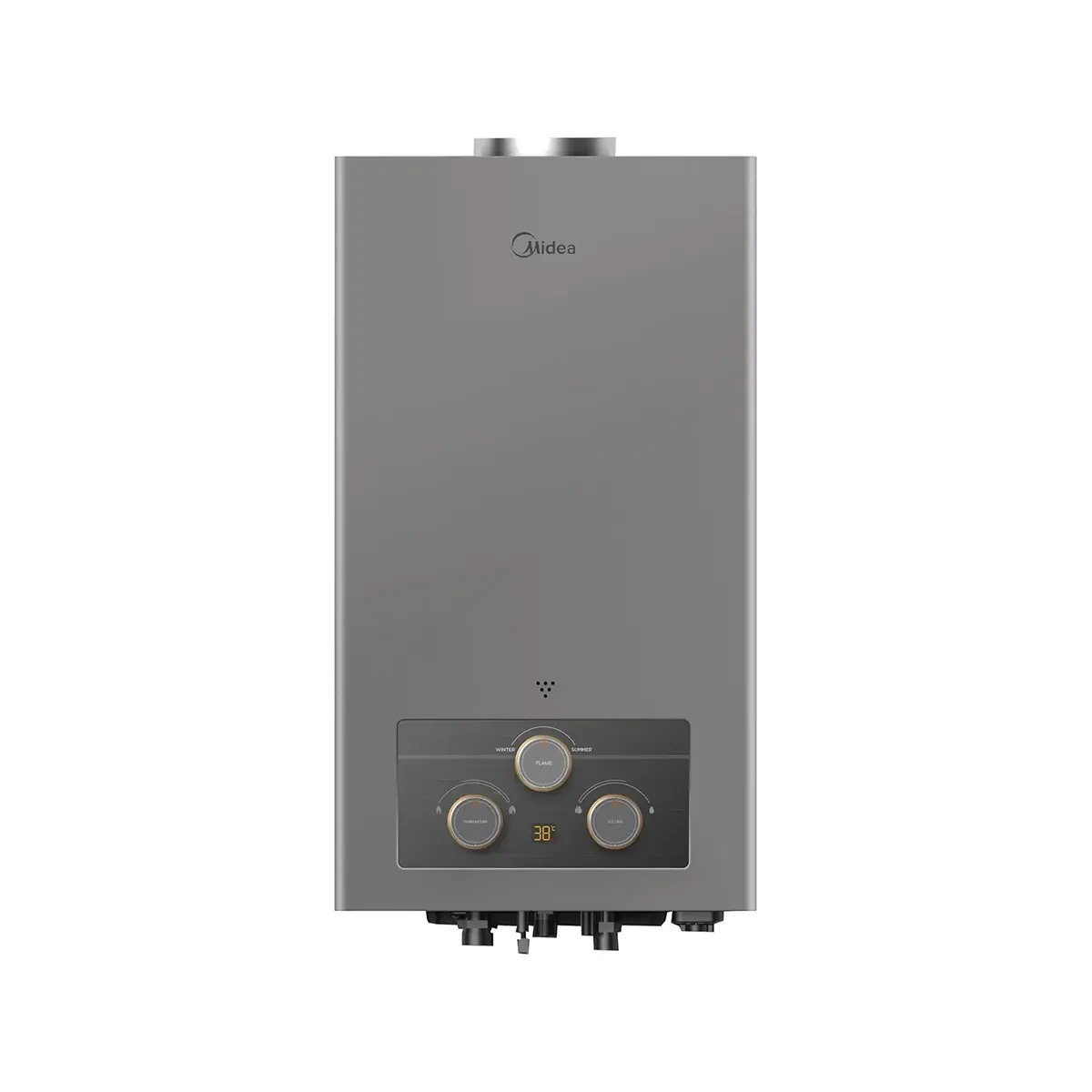 Midea GWH 10 Liter Gray Natural Gas-MGWH10-20MDNEG(S)-GTIN-6221284000829
