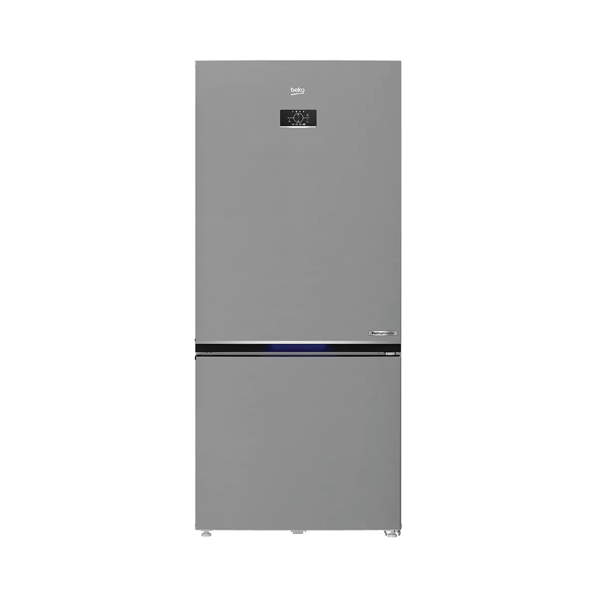 Beko 2 Door - 690 lt -net 570 LT -silver- Nofrost -ProSmart Inverter  - Digital Touch - Aeroflow - (Combi) - HF