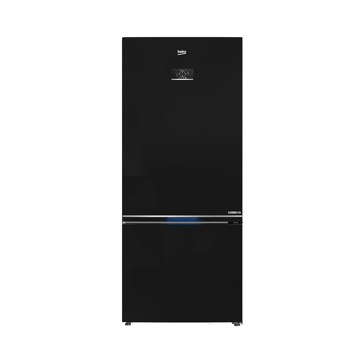 Beko 2 Door - 590 lt -net 509 LT -Black- Nofrost -ProSmart Inverter  - Digital Touch - Aeroflow - (Combi) - HF