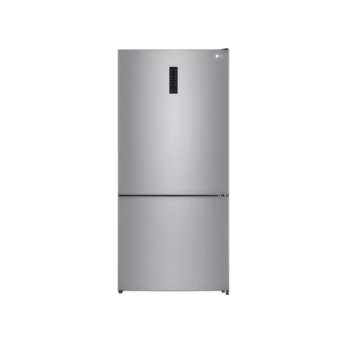 LG-588L-Fast Freezing LED Lighting ,Tempered glass shelvesLED Display , Smart Diagnosis ,External MircomPlatinum, New pet inox (VP) (GTF569PVAM)