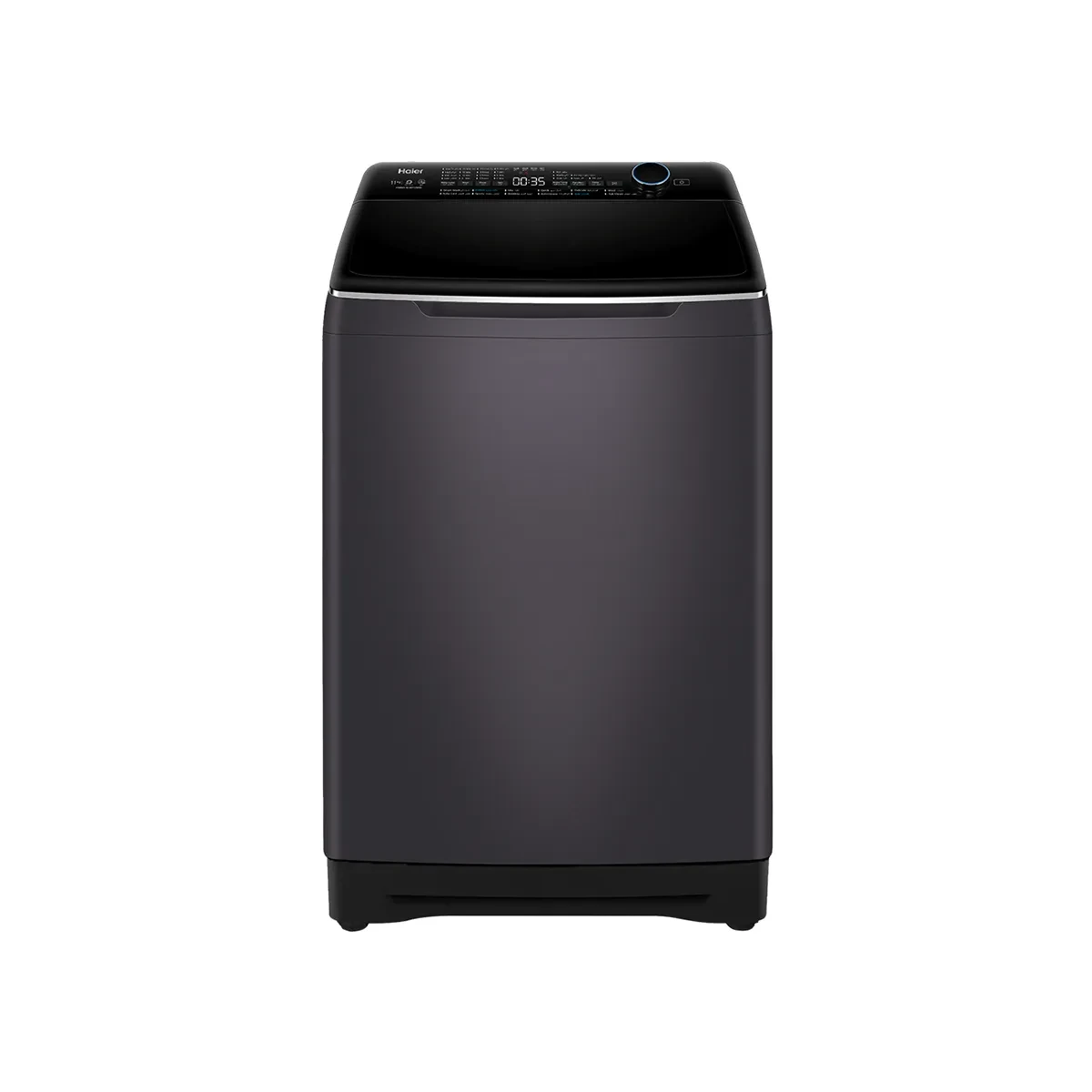 Haier Washing Machine Top Load 11 KG Digital Hydraulic Door Dark Silver
