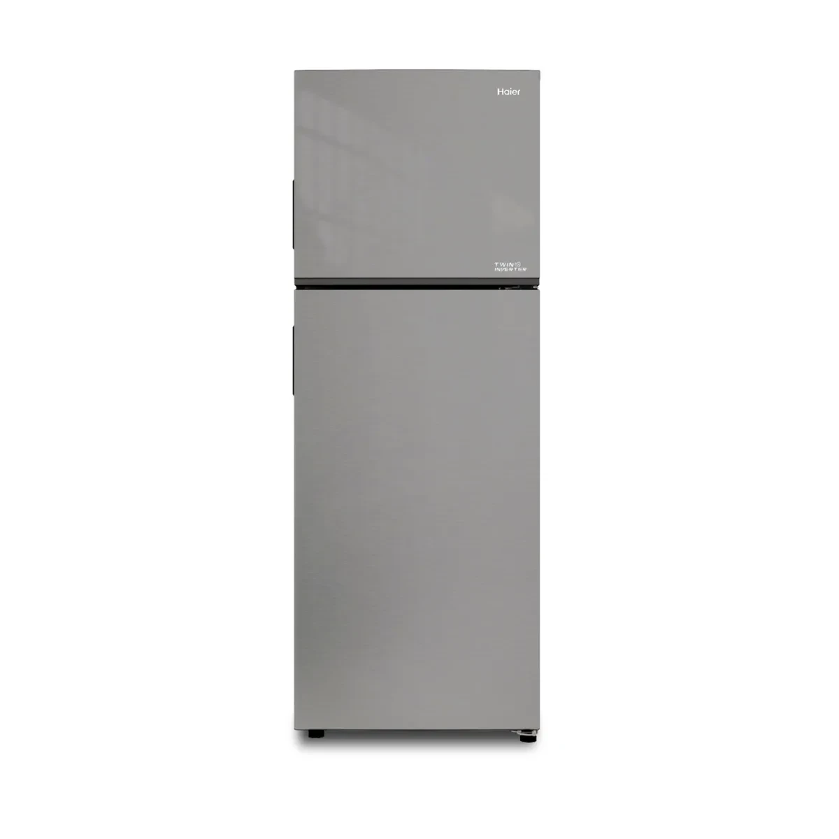 Haier No-Frost Refrigerator, 357 Liter, Inverter, Silver- HRF-380TMSM