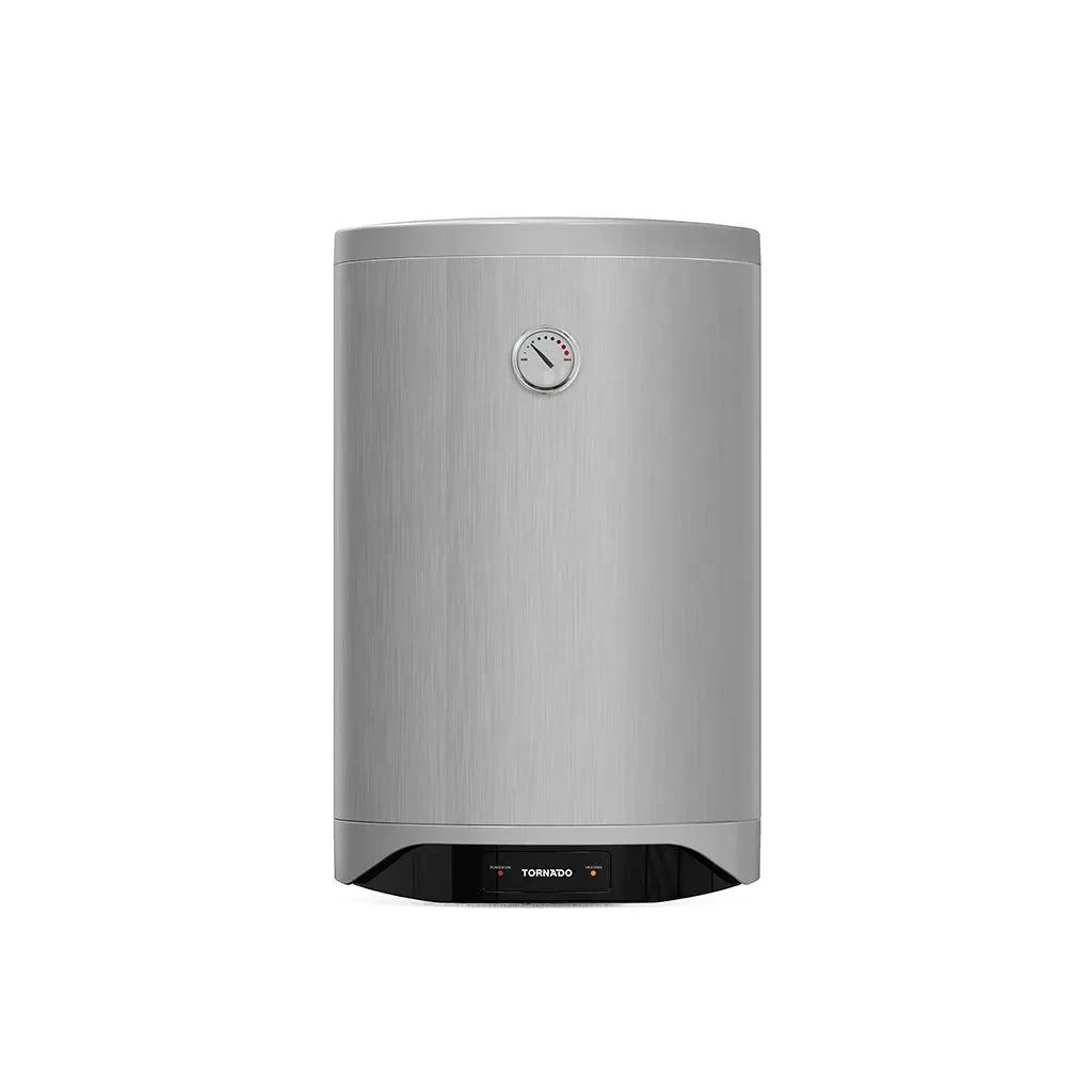 TORNADO Electric Water Heater 60 L Enamel LED lamp Silver TEEE-60MS