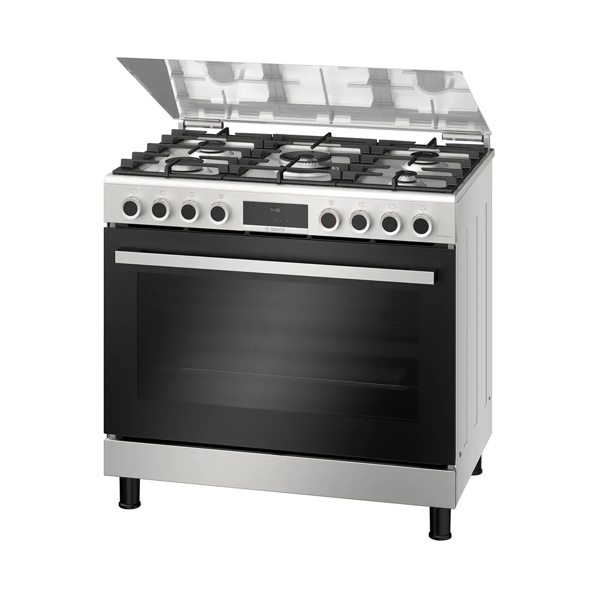Bosch Gas range cooker Series 6  Stainless steel