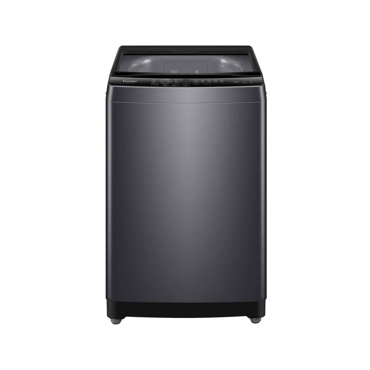 Haier Washing Machine Top Load 11kg 8 Programs Dark Silver