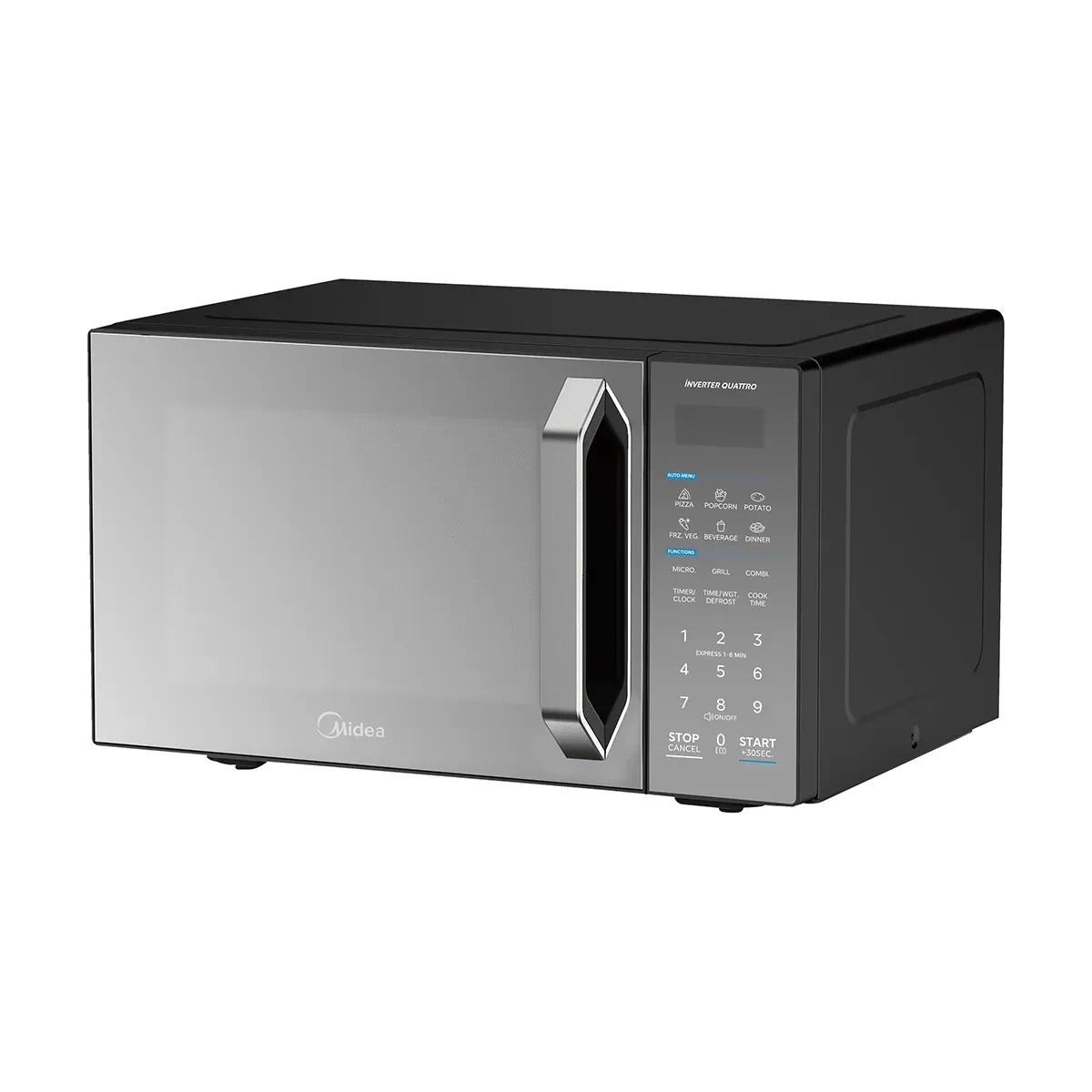 Midea Microwave 25 L Solo Digital 900 W Inverter Black EM9P022MX-B