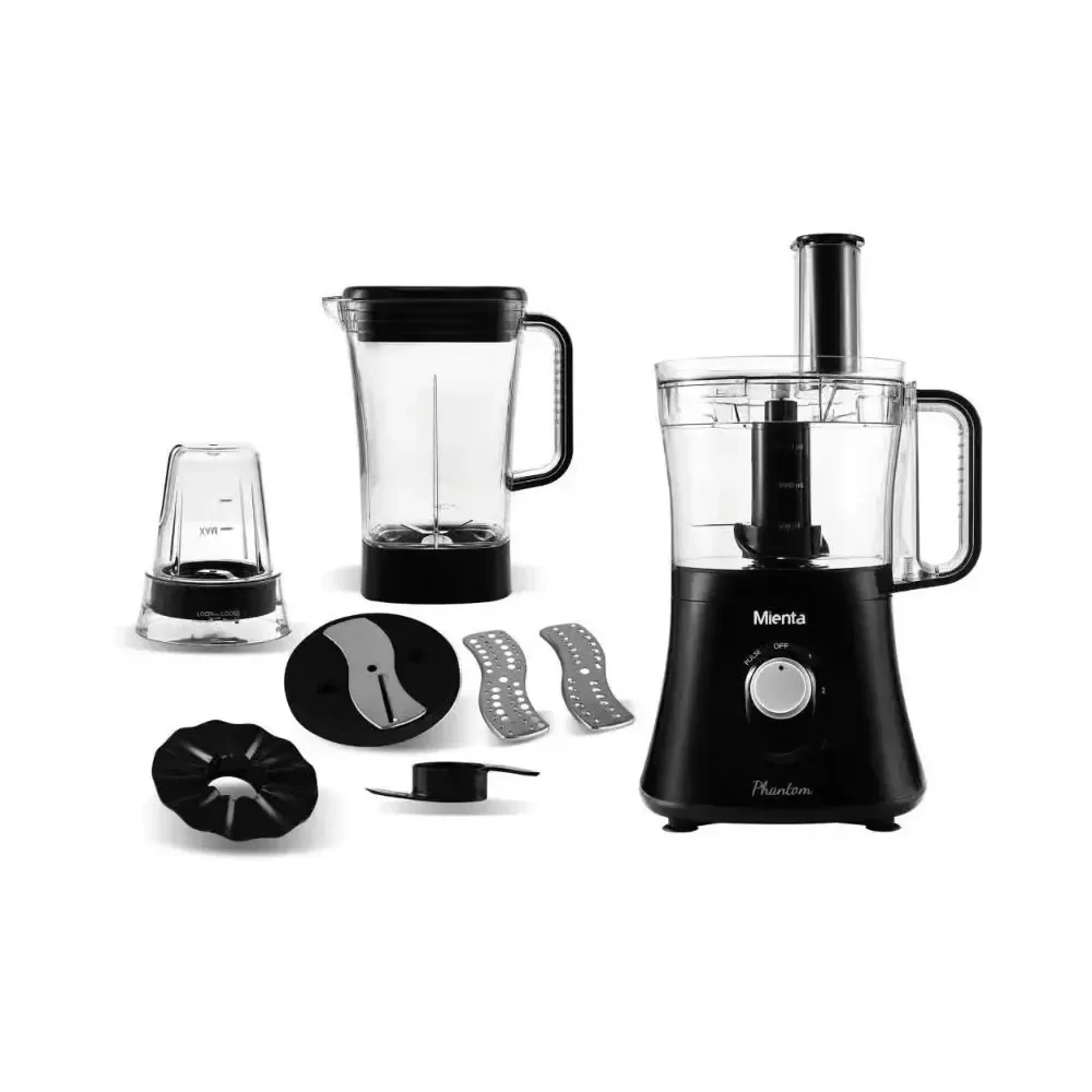 Mienta - Food Processor - Black Phantom - 800W - FP141022B