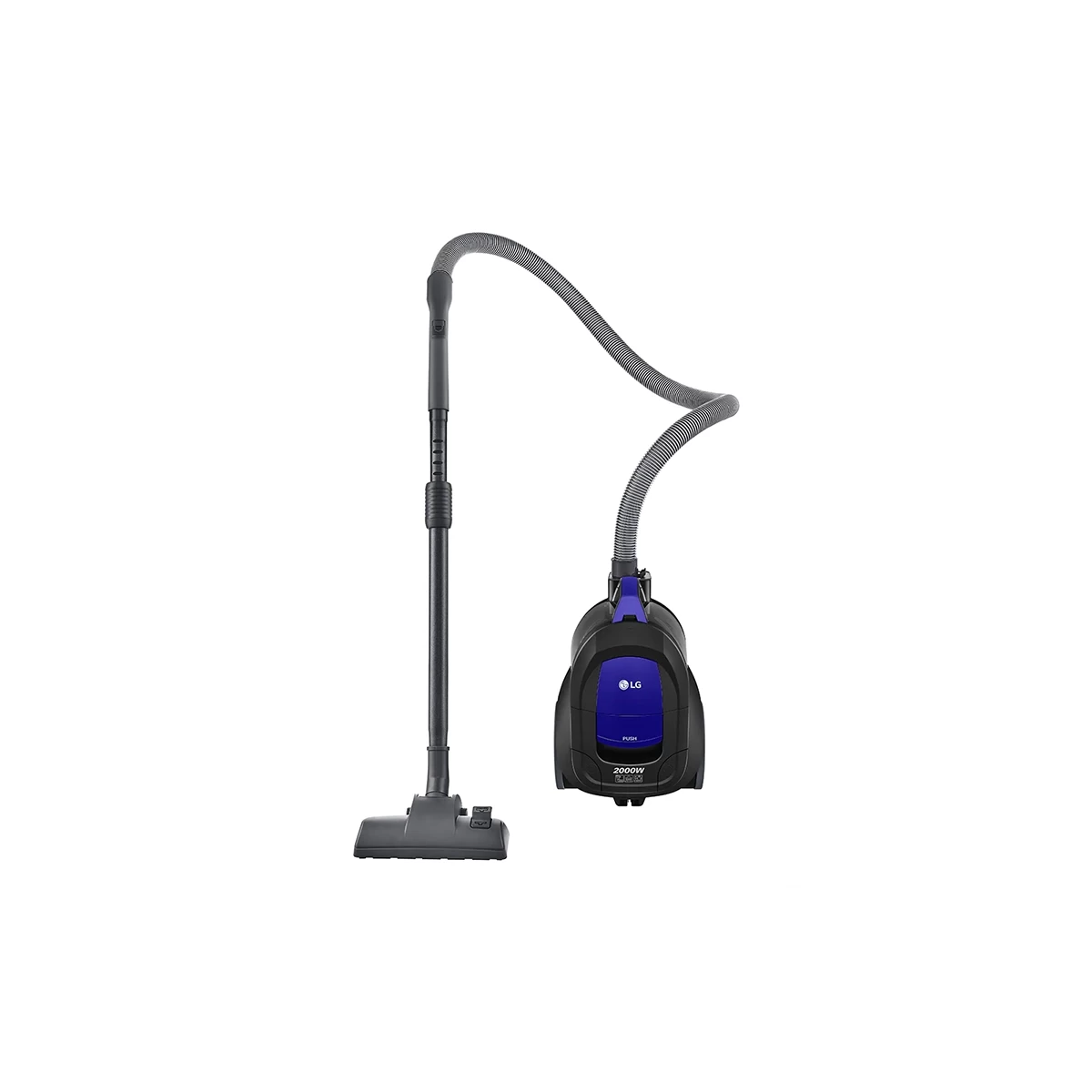 LG - Vacuum (2000W-handle slide ,Pearl Sparkle Blue gross net 8Body on/off) VC5420NNTB