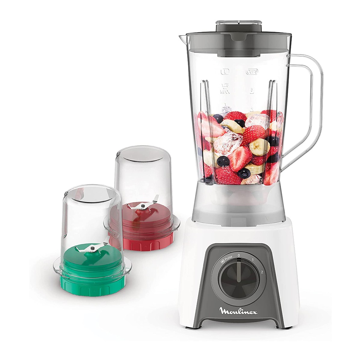 Moulinex Blendeo Blender - 450W, 1.5L, Grinder, Chopper - 2 Speed